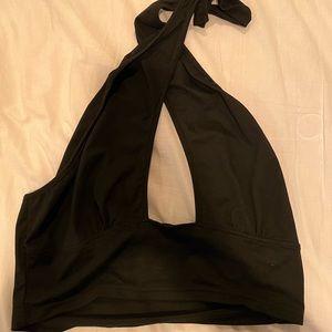 Black crop top from SHEIN worn once